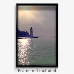 Pixel Art Poster - Pure Quay (8 Bit Psychedelic Trippy Weird Video Game Print)