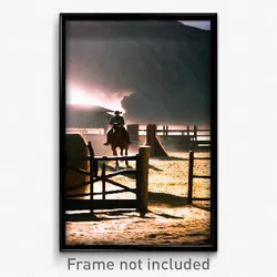 Pixel Art Poster - Sharp Ranch (8 Bit Psychedelic Trippy Weird Video Game Print)