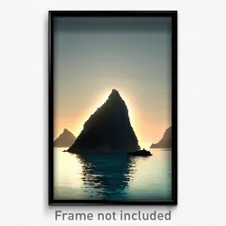 Pixel Art Poster - Grandiose Strait (8 Bit Psychedelic Trippy Video Game Print)