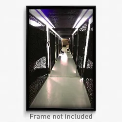 Pixel Art Poster - Faraway Kennel (8 Bit Psychedelic Trippy Video Game Print)