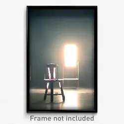 Pixel Art Poster - Pure Chair (8 Bit Psychedelic Trippy Weird Video Game Print)