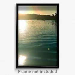 Pixel Art Poster - Big Backwater (8 Bit Psychedelic Trippy Video Game Print)