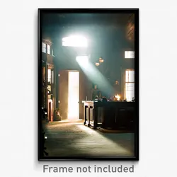 Pixel Art Poster - Remarkable Safehouse (8 Bit Psychedelic Video Game Print)