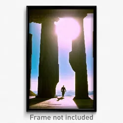 Pixel Art Poster - Tremendous Clearing (8 Bit Psychedelic Video Game Print)