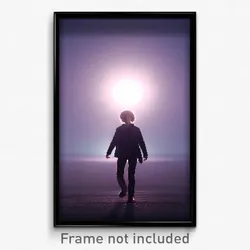 Pixel Art Poster - Subtle Clearing (8 Bit Psychedelic Trippy Video Game Print)