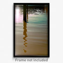 Pixel Art Poster - Empty Flood (8 Bit Psychedelic Trippy Weird Video Game Print)