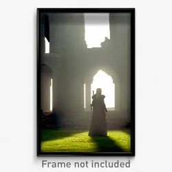 Pixel Art Poster - Agitated Demesne (8 Bit Psychedelic Trippy Video Game Print)