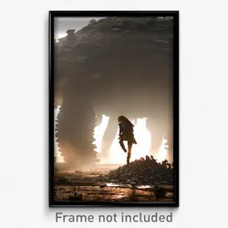 Pixel Art Poster - Adventurous Dump (8 Bit Psychedelic Trippy Video Game Print)