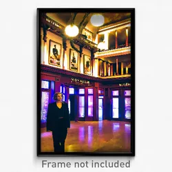Pixel Art Poster - Velvety Museum (8 Bit Psychedelic Trippy Video Game Print)