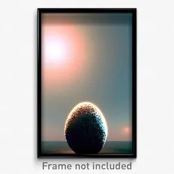 Pixel Art Poster - Bumpy Bight (8 Bit Psychedelic Trippy Weird Video Game Print)
