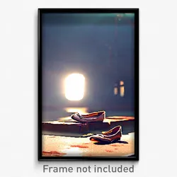 Pixel Art Poster - Rusty Flats (8 Bit Psychedelic Trippy Weird Video Game Print)