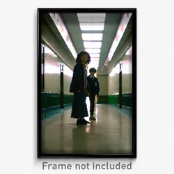 Pixel Art Poster - Underground School (8 Bit Psychedelic Video Game Print)