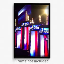 Pixel Art Poster - Urban Movie Awards (8 Bit Psychedelic Video Game Print)