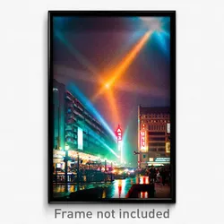 Pixel Art Poster - Remarkable Austin (8 Bit Psychedelic Trippy Video Game Print)