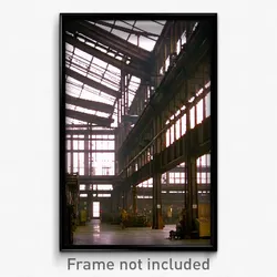 Pixel Art Poster - Valuable Factory (8 Bit Psychedelic Trippy Video Game Print)