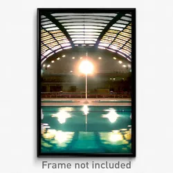 Pixel Art Poster - International Pool (8 Bit Psychedelic Video Game Print)