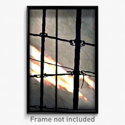 Pixel Art Poster - Thick Wire (8 Bit Psychedelic Trippy Weird Video Game Print)
