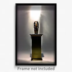 Pixel Art Poster - Bronze Hibernaculum (8 Bit Psychedelic Video Game Print)