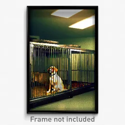 Pixel Art Poster - Accurate Kennel (8 Bit Psychedelic Trippy Video Game Print)