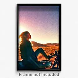 Pixel Art Poster - Stimulating Outback (8 Bit Psychedelic Video Game Print)