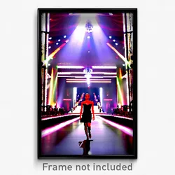 Pixel Art Poster - Magnificent Catwalk (8 Bit Psychedelic Video Game Print)
