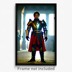 Pixel Art Poster - Imperfect Armoury (8 Bit Psychedelic Trippy Video Game Print)