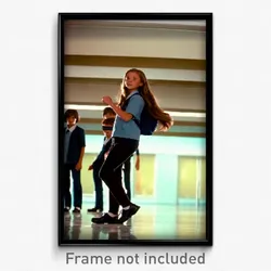 Pixel Art Poster - Fantastic Middle School (8 Bit Psychedelic Video Game Print)