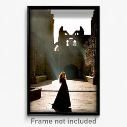 Pixel Art Poster - Stark Abbey (8 Bit Psychedelic Trippy Weird Video Game Print)