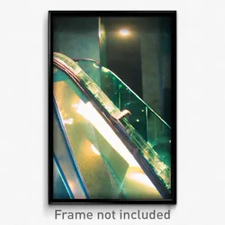 Pixel Art Poster - Glass Slide (8 Bit Psychedelic Trippy Weird Video Game Print)