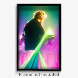 Pixel Art Poster - Liquid Parish (8 Bit Psychedelic Trippy Video Game Print)