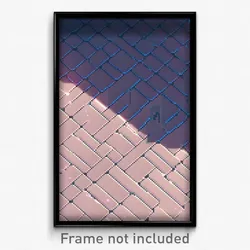Pixel Art Poster - Novel Tile (8 Bit Psychedelic Trippy Weird Video Game Print)