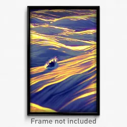 Pixel Art Poster - Nifty Rapids (8 Bit Psychedelic Trippy Video Game Print)