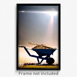 Pixel Art Poster - Striking Barrow (8 Bit Psychedelic Trippy Video Game Print)