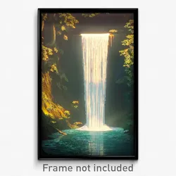 Pixel Art Poster - Droopy Rill (8 Bit Psychedelic Trippy Weird Video Game Print)