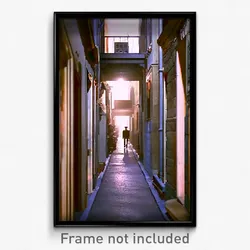 Pixel Art Poster - Narrow State (8 Bit Psychedelic Trippy Video Game Print)