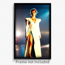 Pixel Art Poster - Stylish Slit (8 Bit Psychedelic Trippy Video Game Print)