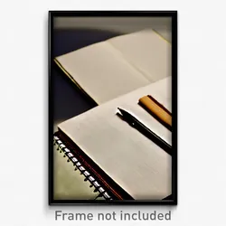 Pixel Art Poster - Pristine Journal (8 Bit Psychedelic Trippy Video Game Print)