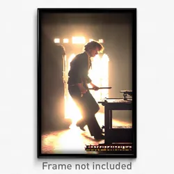Pixel Art Poster - Coarse Antechamber (8 Bit Psychedelic Video Game Print)