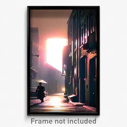 Pixel Art Poster - Tiny Ghetto (8 Bit Psychedelic Trippy Weird Video Game Print)