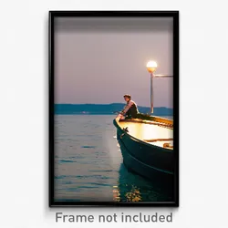 Pixel Art Poster - Uncommon Mooring (8 Bit Psychedelic Trippy Video Game Print)