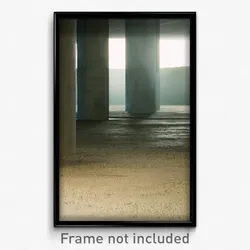 Pixel Art Poster - Concrete Glade (8 Bit Psychedelic Trippy Video Game Print)