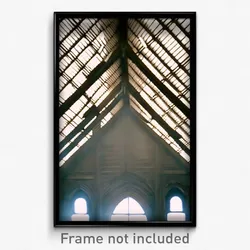 Pixel Art Poster - Huge Eaves (8 Bit Psychedelic Trippy Weird Video Game Print)