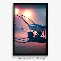 Pixel Art Poster - Electric Barrow (8 Bit Psychedelic Trippy Video Game Print)