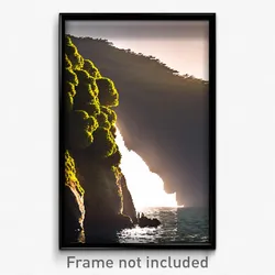 Pixel Art Poster - Grandiose Peninsula (8 Bit Psychedelic Video Game Print)