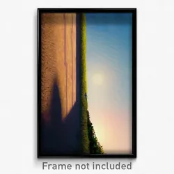 Pixel Art Poster - Faraway Wall (8 Bit Psychedelic Trippy Video Game Print)