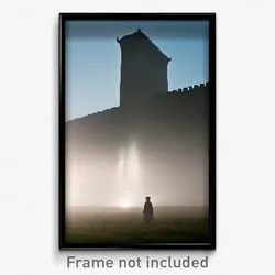Pixel Art Poster - Tall Redoubt (8 Bit Psychedelic Trippy Video Game Print)