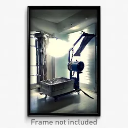 Pixel Art Poster - Impeccable Drying Machine (8 Bit Video Game Print)
