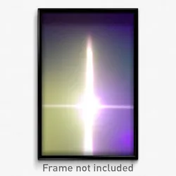 Pixel Art Poster - Negligible Opening (8 Bit Psychedelic Video Game Print)