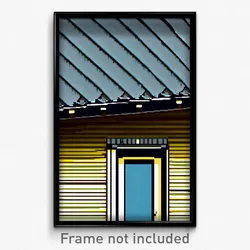Pixel Art Poster - Prestigious Gutter (8 Bit Psychedelic Video Game Print)