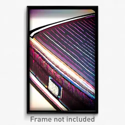 Pixel Art Poster - Webbed Austin (8 Bit Psychedelic Trippy Video Game Print)